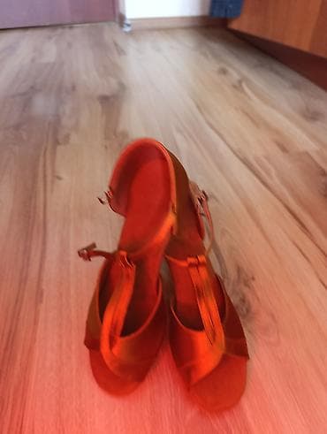 обувь для танцев: Женские танцевальные босоножки - Модель: закрытый бок, открытый — 5