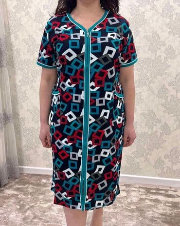 домашние халаты больших размеров: Халат, Хлопок, Турция, XS, S, M — 4