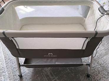 кресло качалка: Люлька, Б/у, Колыбель, цвет - Бежевый, Самовывоз — 1