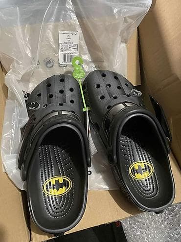 Саболор: Саболор, 41, 42, Crocs, Жаңы, түсү - Кара, Өзү алып кетүү, Акылуу жеткирүү — 1