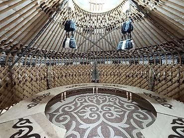 тамада хан: Аренда юрты, Каркас Деревянный, 65 баш, Казан, Посуда, С полом — 7