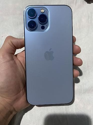 4k 2k: IPhone 13 Pro Max, Б/у, 256 ГБ, Sierra Blue, 78 % — 1