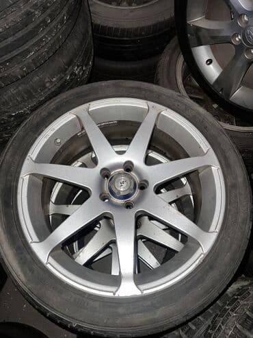 Литые Диски R 17 RAYS, Комплект, отверстий - 5, Б/у