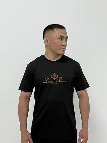 одежда сажда: Мужская футболка, M, L, XL, Loro Piana, Новый, цвет - Белый, Самовывоз, Бесплатная доставка, Платная доставка — 2
