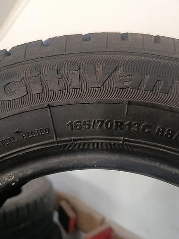 giti шины: Шины 165 / 70 / R 13, Лето, Б/у, Комплект, Легкий коммерческий транспорт (C/LT), Giti — 1