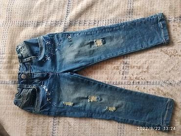 Джинсы и брюки, цвет - Синий, Б/у