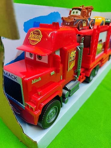 карт машина: Трек мак машина игрушка детская🚛 Комплектация товара: автовоз Мак, 3 — 7
