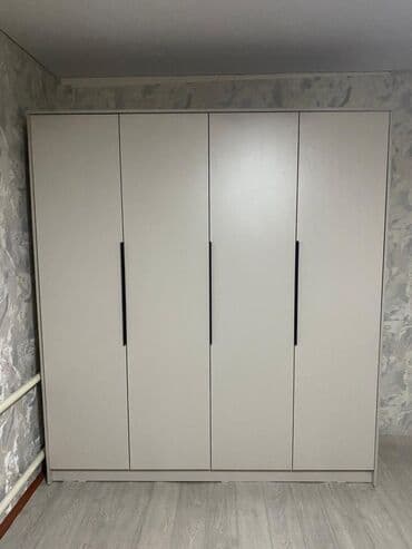 шифонеры в рассрочку: Шкаф для одежды, Новый, Прямой, ЛДСП — 1