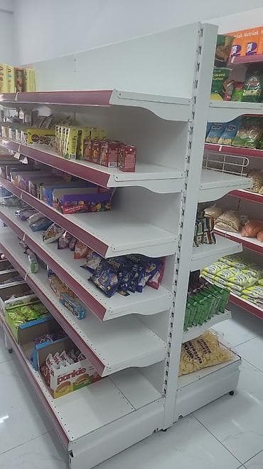 Соода жабдуулары: Торговые стеллажи для магазинов - Тип: пристенные и островные — 3