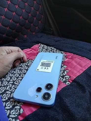 redmi 9 note: Redmi, Redmi 12 5G, Б/у, 128 ГБ, цвет - Голубой, 1 SIM, 2 SIM — 4