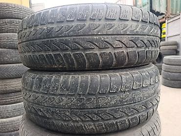 w210 55: Шины 205 / 70 / R 15, Всесезонная, Б/у, Пара, Внедорожные (АТ/МТ), Корея, Hankook — 1