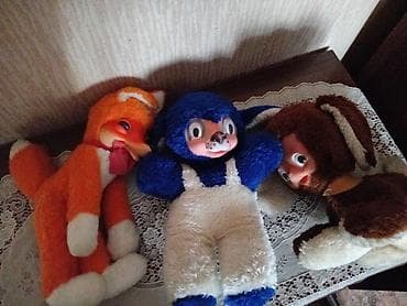 сколько стоят лабубу: Мягкие игрушки производства Соннеберг ГДР ♡♡♡,с резиновыми лицами — 5