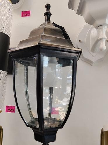 study lamp: Уличный настенный светильник в классическом стиле (фонарь). - Корпус — 1
