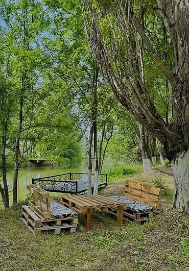 @Fazenda.Resort + Зона отдыха у пруда в тени деревьев - Локация на