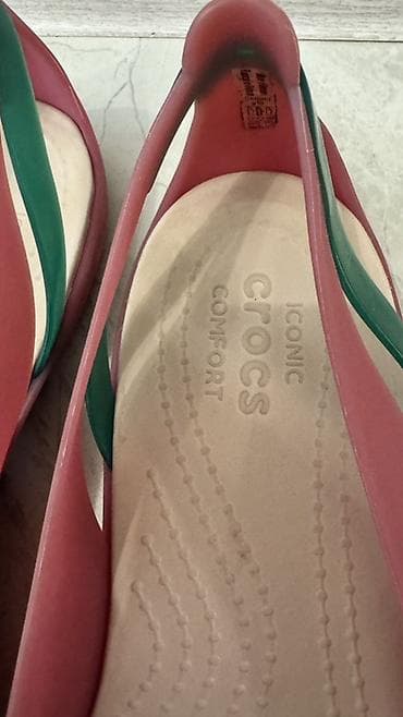 Сандалдар жана шлепкалар: Женские сандалии Crocs (Iconic Crocs Comfort) - Модель: открытые — 5