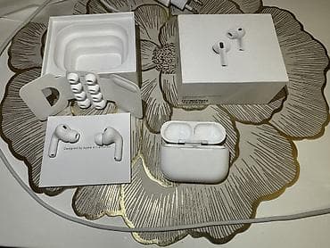 Мобильные телефоны и аксессуары: Беспроводные вакуумные наушники, Apple, Airpods Pro 3, Б/у — 3