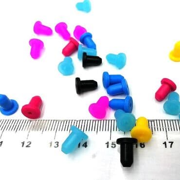 совместимые расходные материалы inktec черно белые картриджи: Резиновые уплотнители ДЛЯ ЧЕРНИЛЬНЫХ КАРТРИДЖЕЙ 4 ММ - шт Название — 1