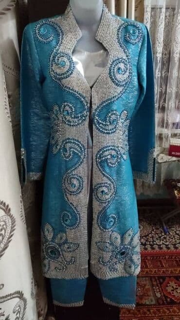 прокат национальных костюмов ош: Двойка для невест национальный . Размер 46-48 .Производство ташкент — 5