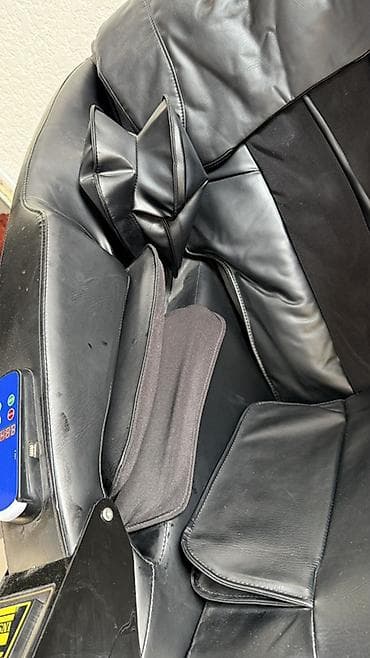 офисный кресло б у: Массажное кресло, цвет - Черный — 9