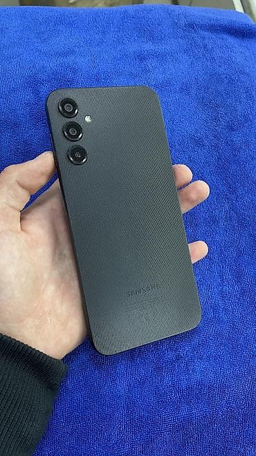Samsung Galaxy A14, Б/у, 128 ГБ, цвет - Черный, 2 SIM