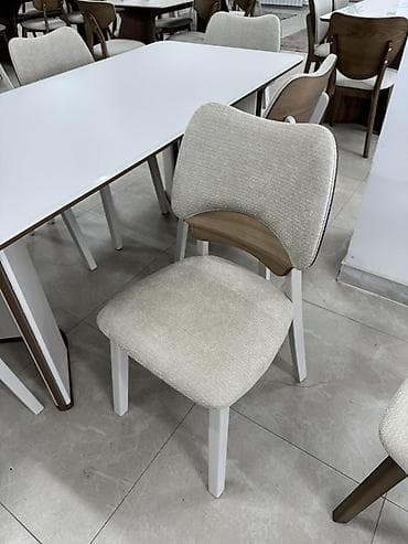 chair table: Кухонный стол и стул, цвет - Белый — 3