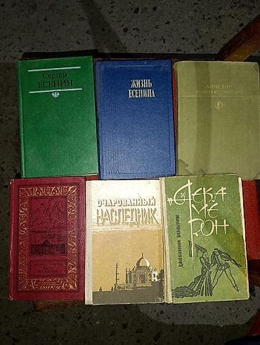 local guide program: Коллекция книг (разные жанры, авторы, издания СССР/РСФСР) Состав — 9