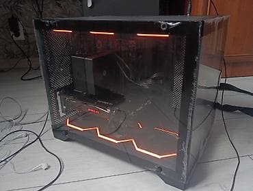 Стол компьютерлери жана комлектөөчүлөр: ПК корпусу, Колдонулган, Micro-ATX, түсү - Кара — 3
