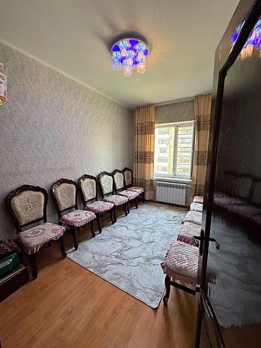 123: 3 комнаты, 74 м², Джал-29 106 серия, 4 этаж, Свежий ремонт — 4