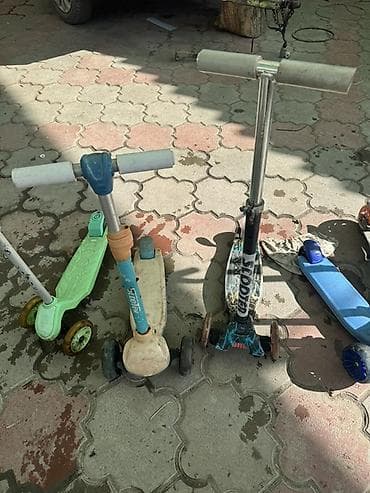 купить 4 колесный велосипед для взрослых: Детский самокат, Трёхколёсный — 5