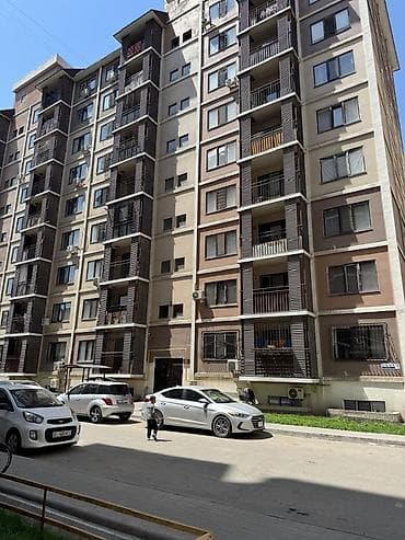 кафе бостери: 1 бөлмө, 44 м², 106-серия жакшыртылган, 9 кабат, Евроремонт — 7