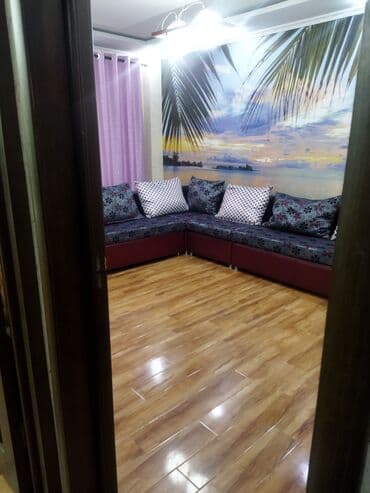 квартира бишкек месячный: 2 комнаты, Собственник, Без подселения, С мебелью полностью — 1