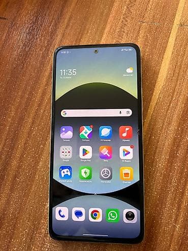 телефон самсунг с: Redmi, Redmi Note 14, Б/у, 256 ГБ, цвет - Зеленый, 2 SIM — 2