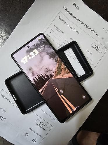 galaxy s20 plus: Google Pixel 6A, Б/у, 128 ГБ, цвет - Белый, 1 SIM, eSIM — 2