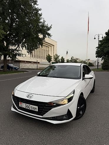 byd e7: Hyundai Avante: 2021 г., 1.6 л, Автомат, Гибрид, Седан — 2