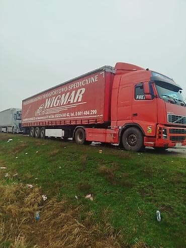 прицеп трохосный: Тягач, Volvo, 2005 г., Тентованный — 3