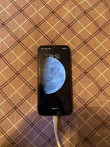 Мобильные телефоны и аксессуары: Redmi, Redmi Note 8, Б/у, 64 ГБ, цвет - Черный, 2 SIM — 2