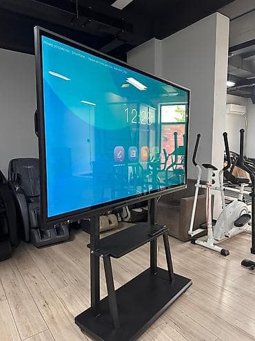 интерактивные доски для проекторов крепления: Интерактивная панель SmartPanel на подвижной стойке - Диагональ — 1