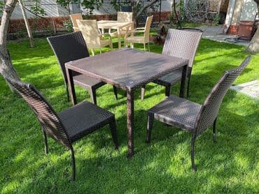 столик обеденный: Комплект садовой мебели — 3