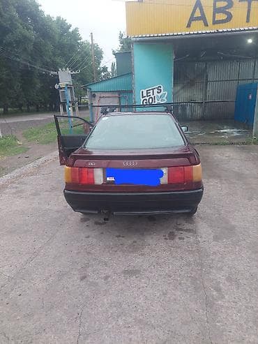 мотор фольсваген: Audi 80: 1990 г., 1.8 л, Кол менен иштөөчү, Бензин, Седан — 3