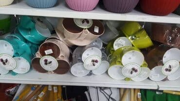 цветочница: Цветочные горшки
Россия, Турция, Польские
От 100с — 18