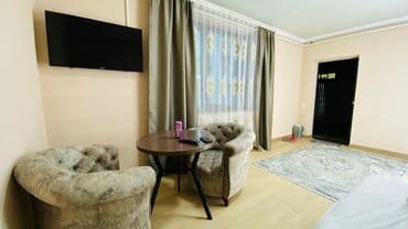 гостиница бишкек район ош базар: 25 м², С мебелью — 2