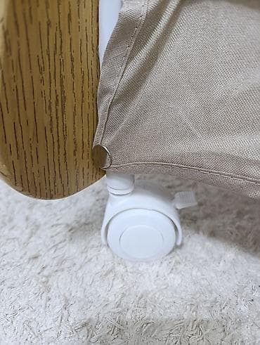 вибро люлька: Люлька, Новый, Качалка, Дерево, цвет - Бежевый, Самовывоз — 1