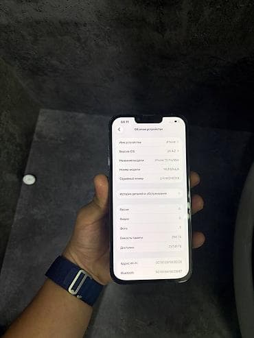 redmi note 11t: IPhone 13 Pro Max, Б/у, 256 ГБ, Sierra Blue — 3