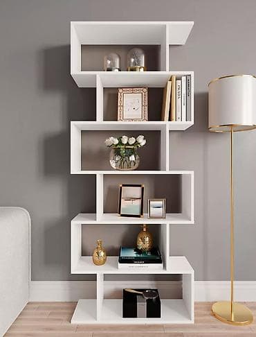 Офисная мебель: Книжная полка, ЛДСП, Напольная — 4