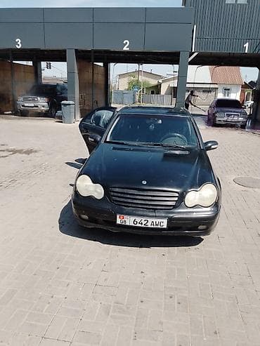 бишкек автомобили: Mercedes-Benz C-Class: 2002 г., 2.2 л, Кол менен иштөөчү, Дизель, Седан — 6