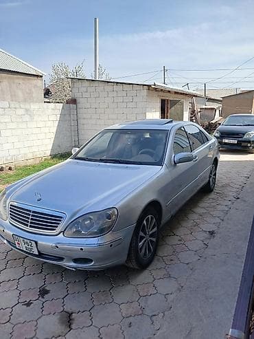 Mercedes-Benz S-Class: 2002 г., 5 л, Автомат, Бензин, Седан