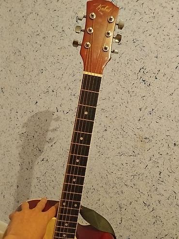 тыйын сатам: Акустическая гитара Kaba (стандартная форма дредноут с вырезом) — 4