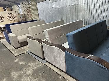 мебель для дома: Прямой диван, Новый, Трехместный — 6