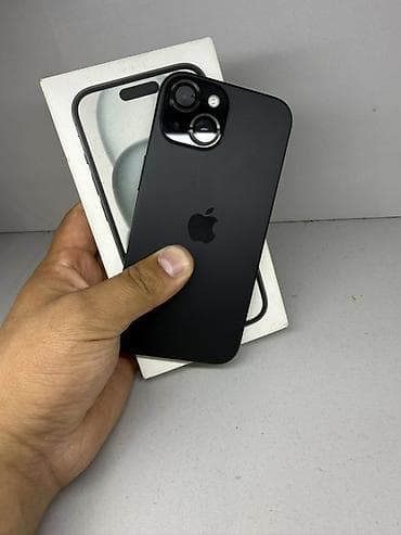 apple watch 6 44mm: IPhone 15, Черный, Коробка, 84 % — 1