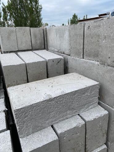 контейнер утепленый: Полистиролбетон блогу, 600x300x200, D500, Өзү алып кетүү — 2